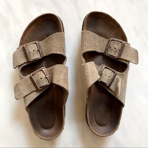 Birkenstock Arizona Suede Sandals